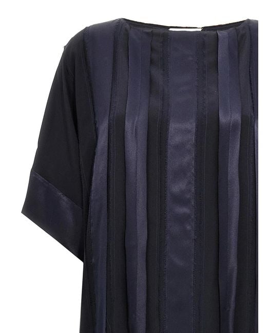 DI.LA3 PARI' Blue 'Caftano' Dress