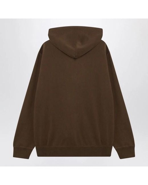 Polo Ralph Lauren Brown Hoodie With Logo for men