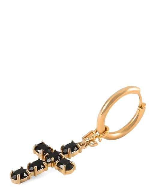 Dolce & Gabbana White Dolce & Gabbana Creole Earrings