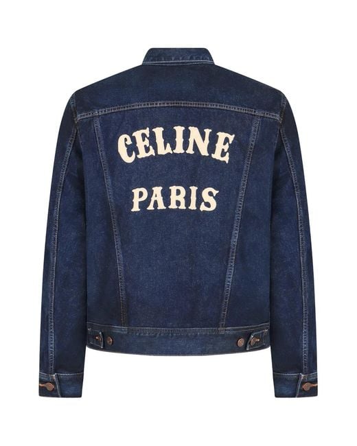 Céline Blue Denim Jacket for men
