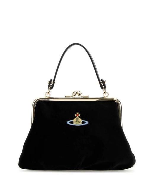 Vivienne Westwood Black Granny Frame Purse