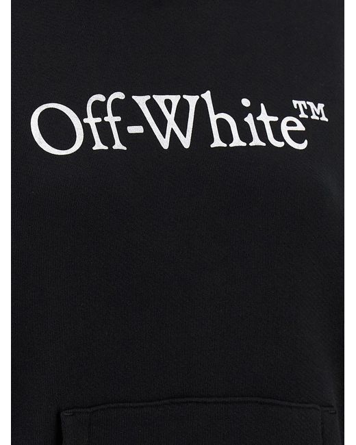 Off-White c/o Virgil Abloh Black 'Big Logo Bookkish' Hoodie