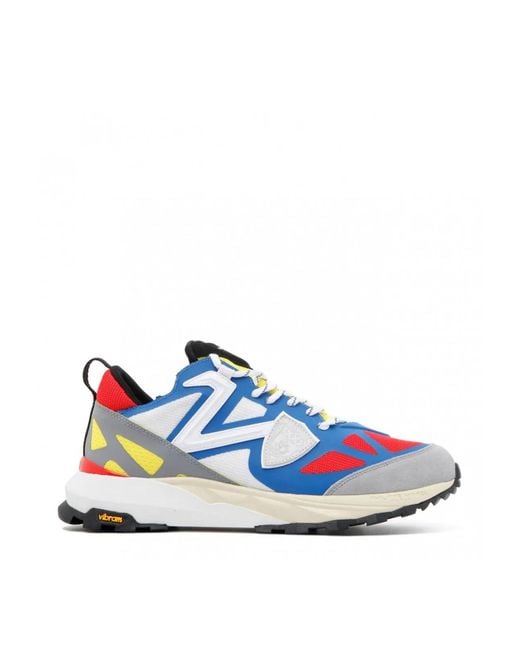 Philippe Model Blue Rockx Low Vibram Sole Sneakers for men
