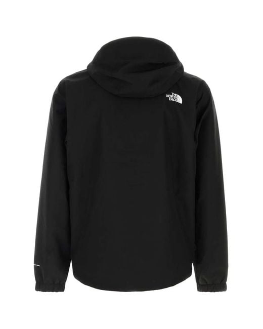 The North Face Black Polyester Windbreaker Jacket For for men