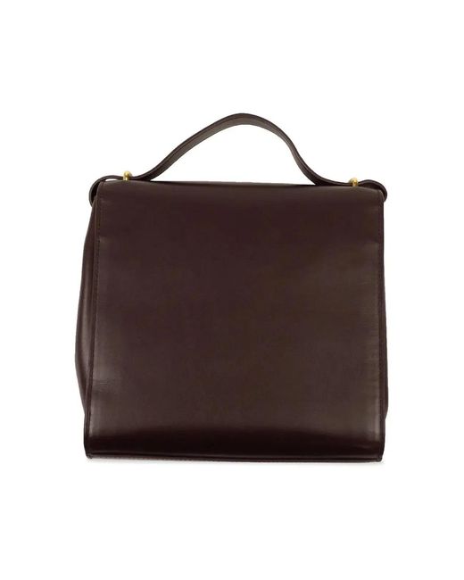 Bottega Veneta Brown The Clip Shoulder Bag