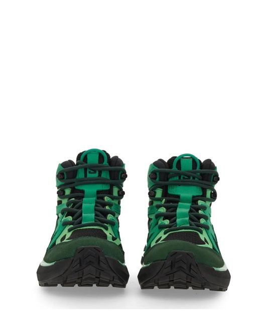 Salomon Green Odyssey Elmt Mid Gore-Tex