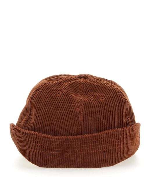 Baracuta Brown Hat With Logo for men