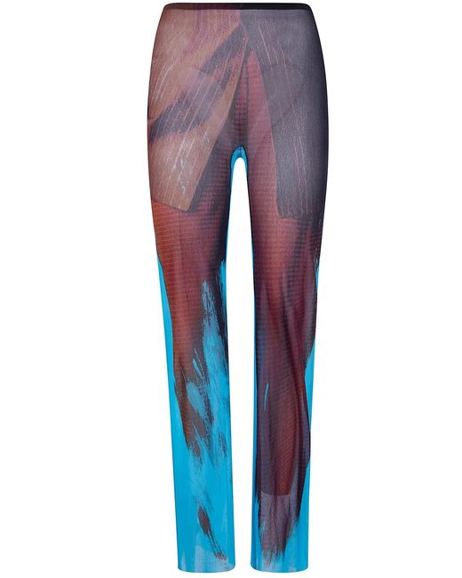 Jean Paul Gaultier Blue "Re-Edition Le Pantalon Tennis Costume" Trousers