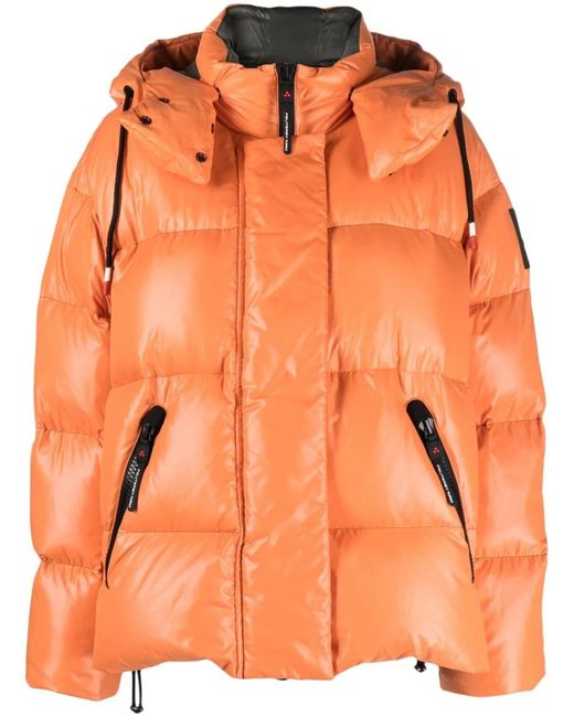 Peuterey Orange Kasha Down Jacket