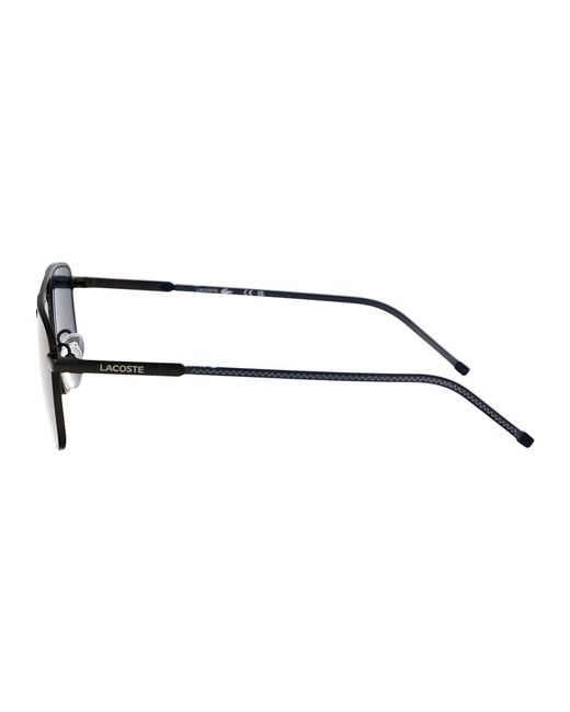 Lacoste Blue Metal Sunglasses