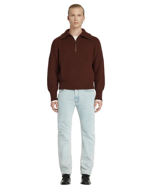 Entire studios Red Blimp Quarter Zip Bean for men