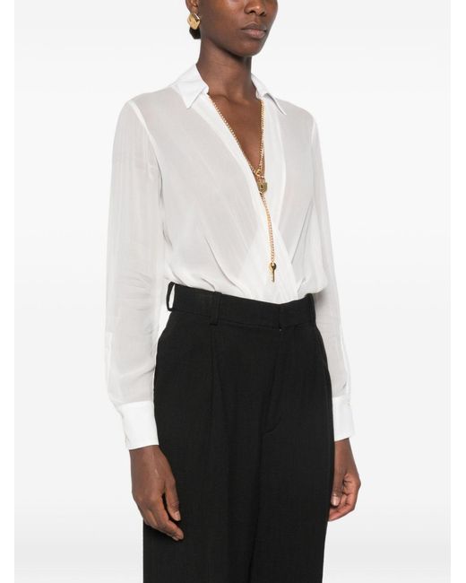 Elisabetta Franchi White Shirts