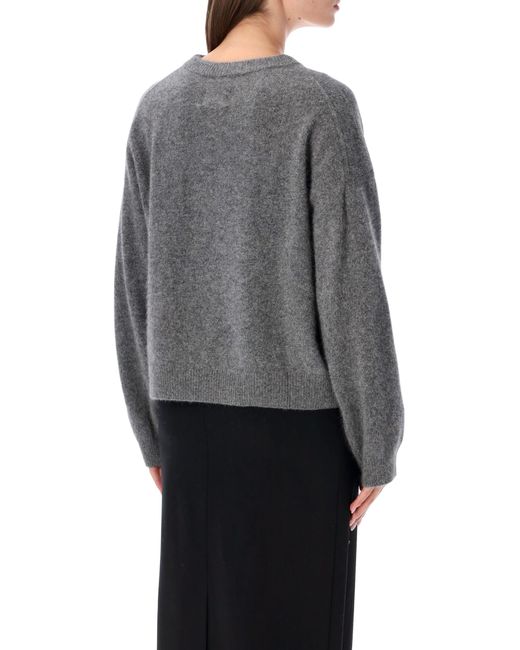 Loulou de Saison Gray Tristan Crewneck