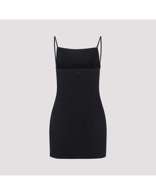 Givenchy Black Square Neck Mini Dress