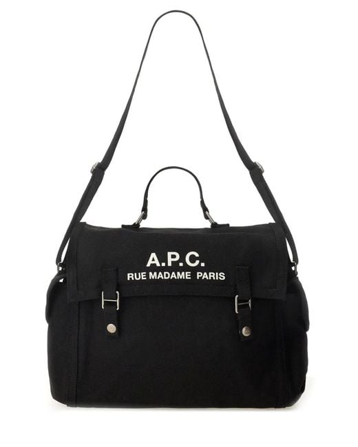 A.P.C. Black Messenger Bags for men
