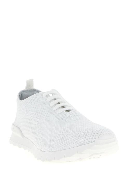 Kiton White 'Fits' Sneakers for men