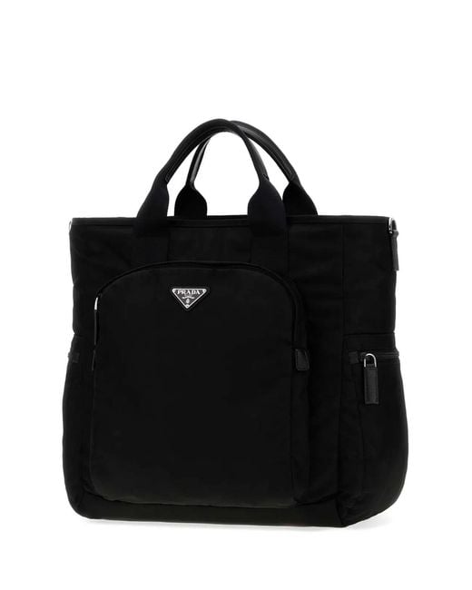 Prada Black Tessuto for men