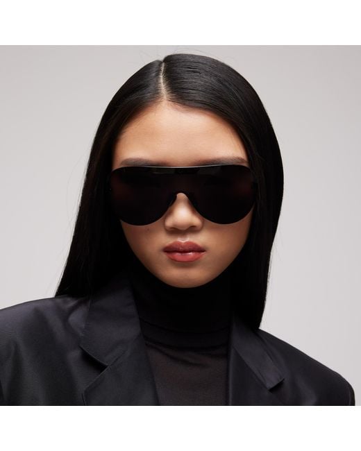 Gucci Black Mask Frame Sunglasses