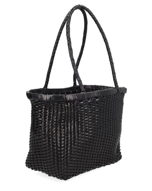Dragon Diffusion Black Borsa "B Weave" Small