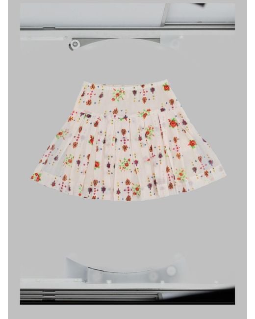 Bellerose Gray Pleated Skirt