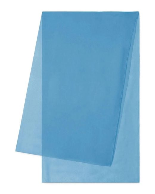 Alberta Ferretti Blue Foulard