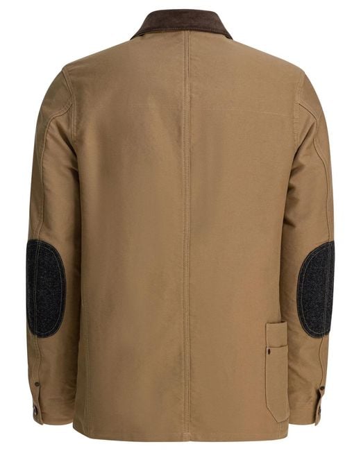 Junya Watanabe Brown Cotton Work Jacket for men