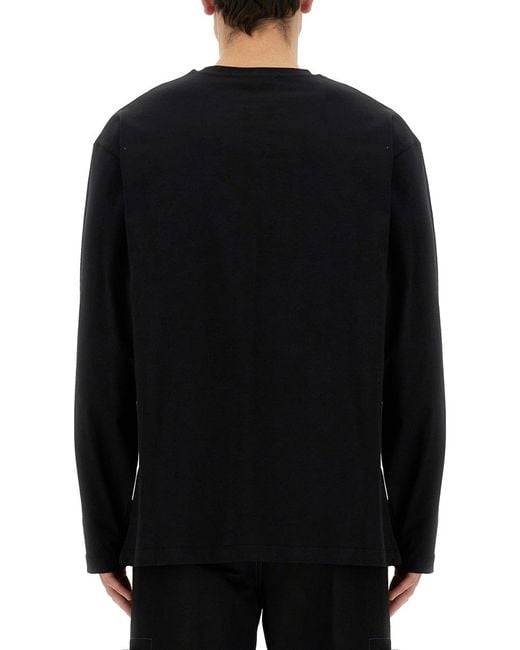 MSGM Black T-Shirt for men