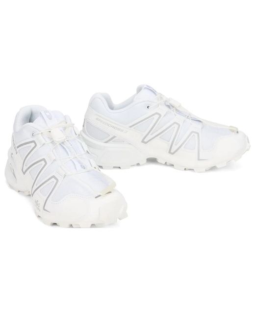 Salomon White Low Sneakers Speedcross 3