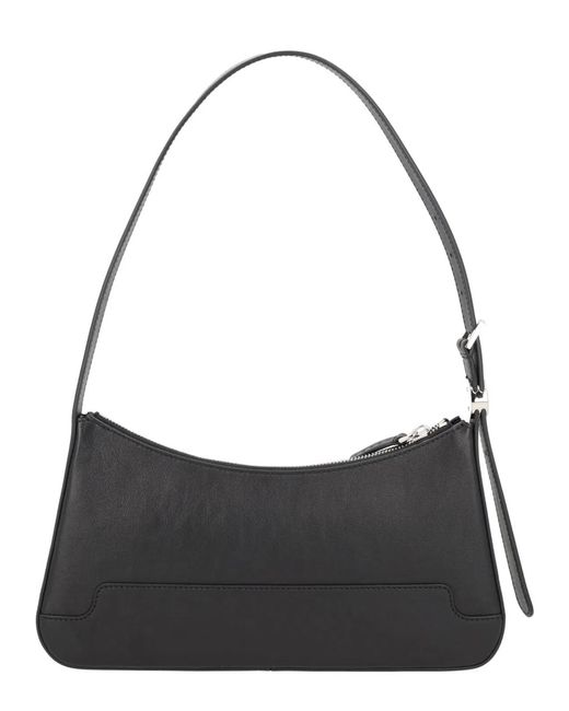 Marni Black Leather Shoulder Bag