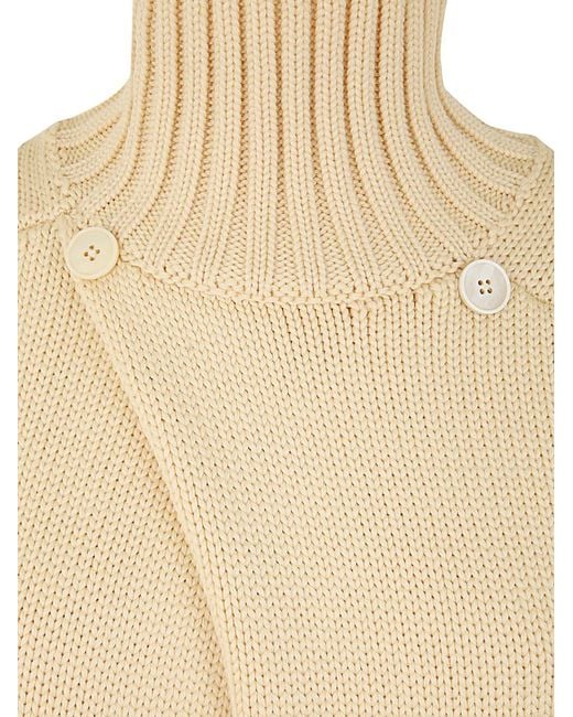 Jil Sander Natural Sweater Tn Ls