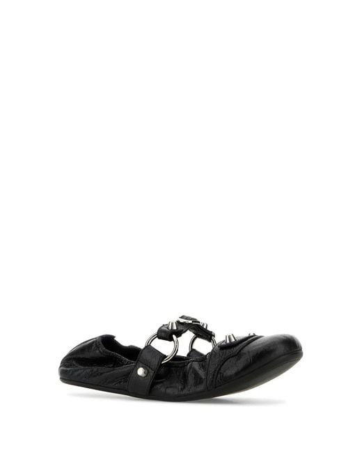 Balenciaga Black City Flat L005
