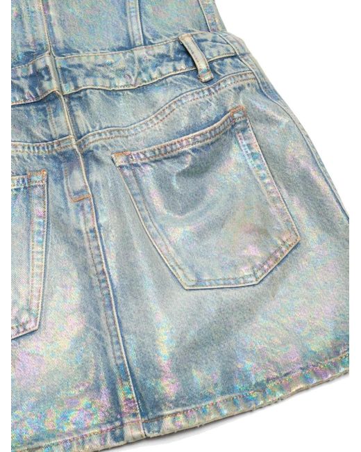 Acne Blue Mini Dress Denim