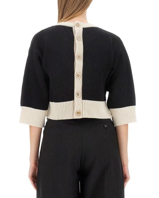 Marni Black Jersey With Logo