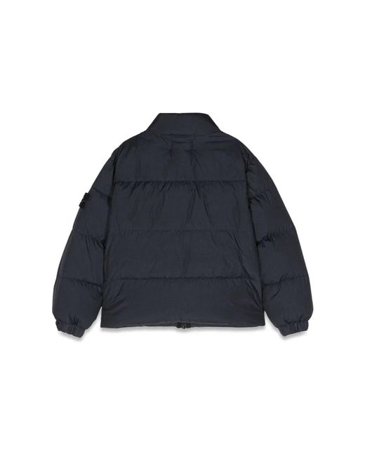 Stone Island Blue Down Floor