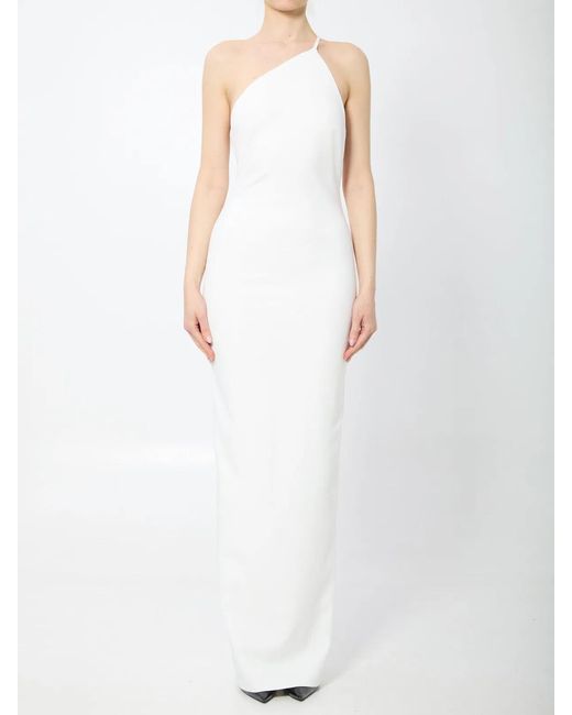 Solace London White Alexandra Maxi Dress