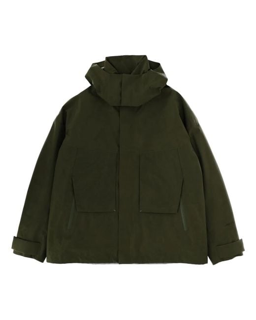 Laminar Green Goretex Parka for men