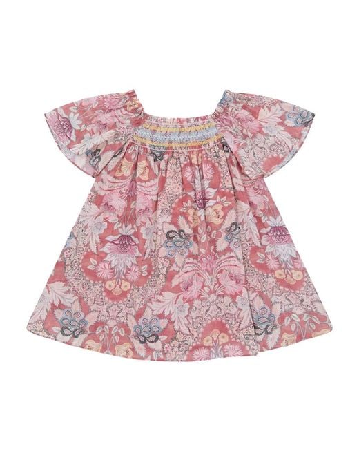 Zimmermann Pink "Smoked Daylight" Dress