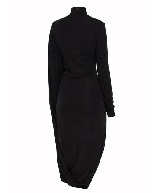 Stella McCartney Black Asymmetrical Dress