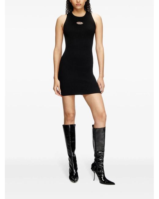 DIESEL Black Caddix Mini Dress