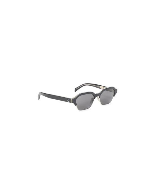 Céline White Frame 63 Sunglasses for men