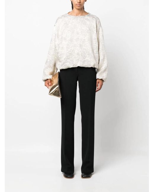 Dries Van Noten Black 01330 Parchia 7216 Pants