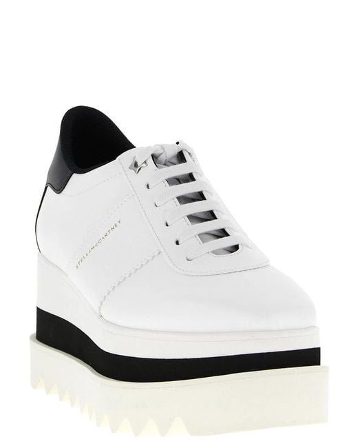 Stella McCartney White 'Elyse' Sneakers