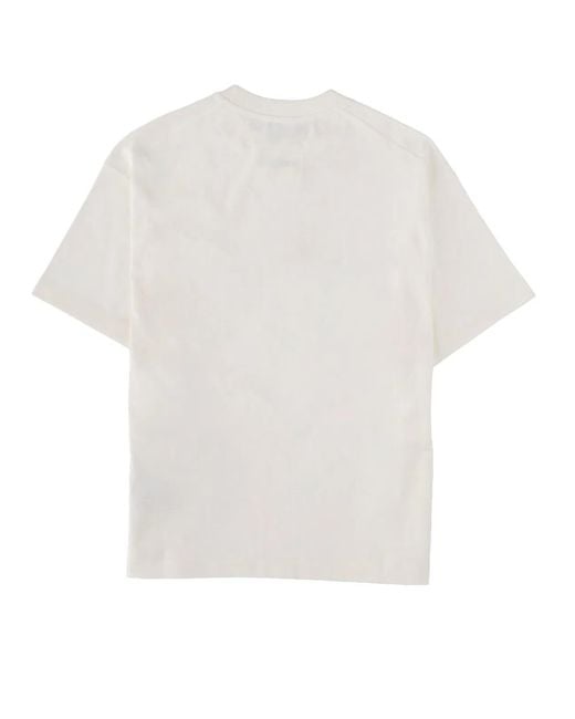 Jil Sander White T-Shirt With Logo