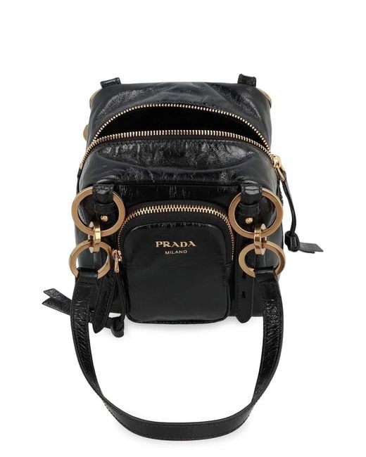 Prada Black Mini Dangle Handbag