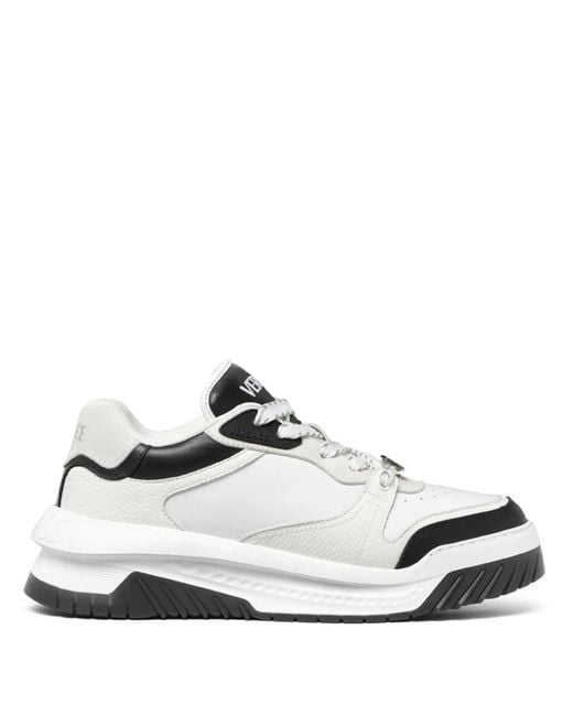 Versace White Odyssey Sneaker for men