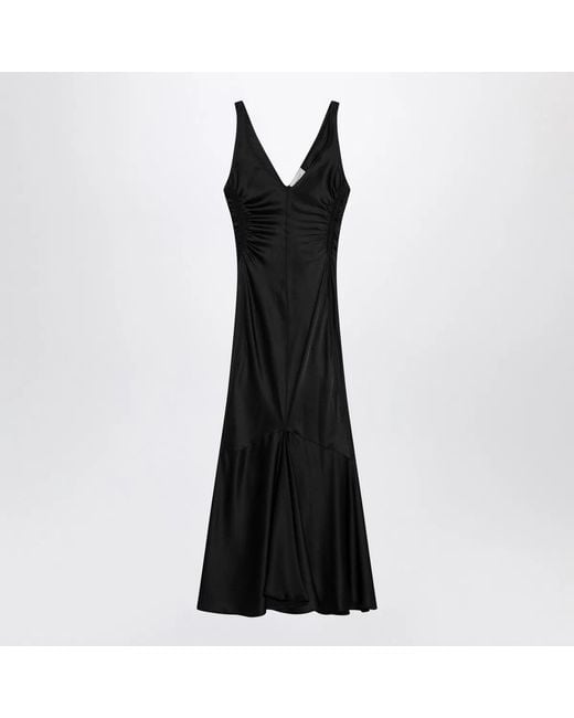 Sportmax Black Long Dress