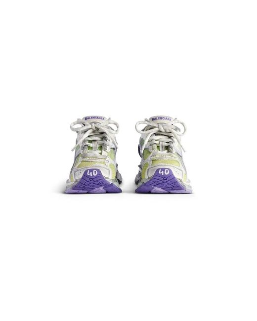 Balenciaga Gray Sports Shoes Runner