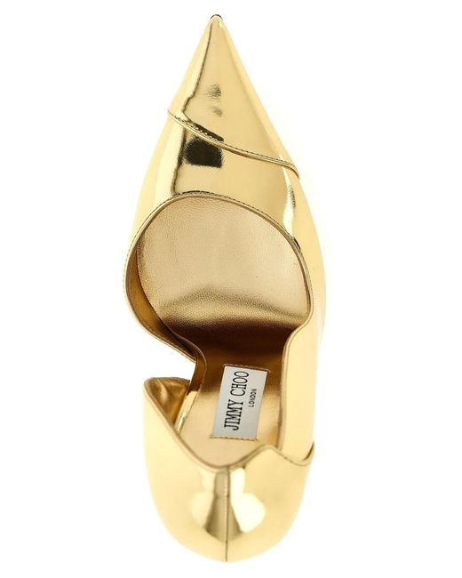 Jimmy Choo Metallic 'Brigitte' Pumps