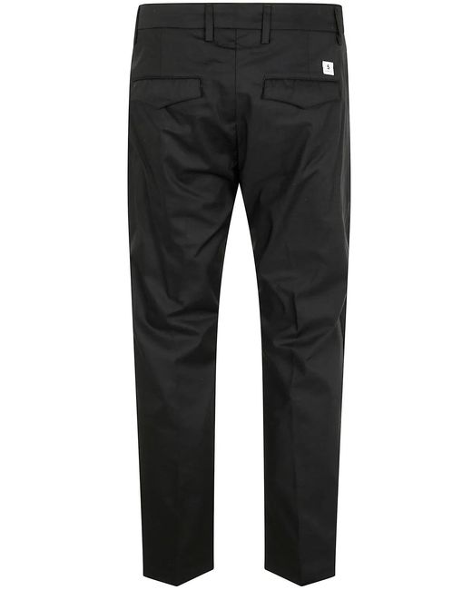 Department 5 Black Chino Prince Slim Crop for men