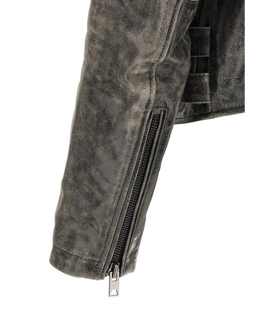 DIESEL Black 'L-Eon-Cjcm' Jacket for men